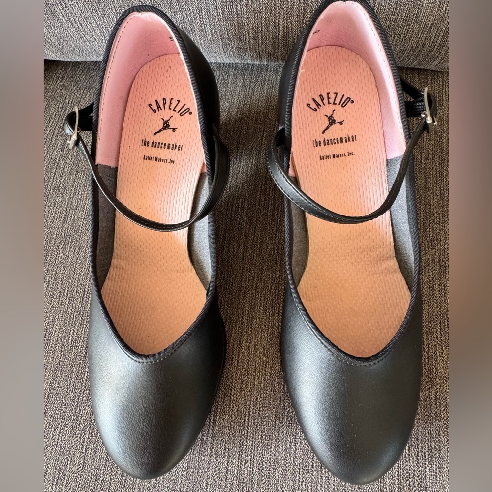 Capezio Black Mary Jane Heels